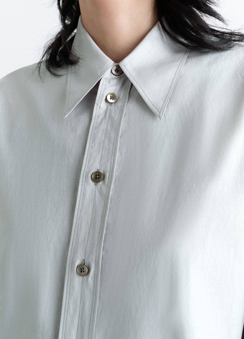 Mist Pointed Collar Shirt