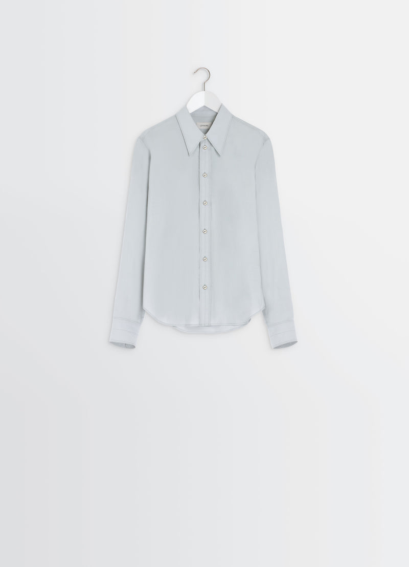 Mist Pointed Collar Shirt