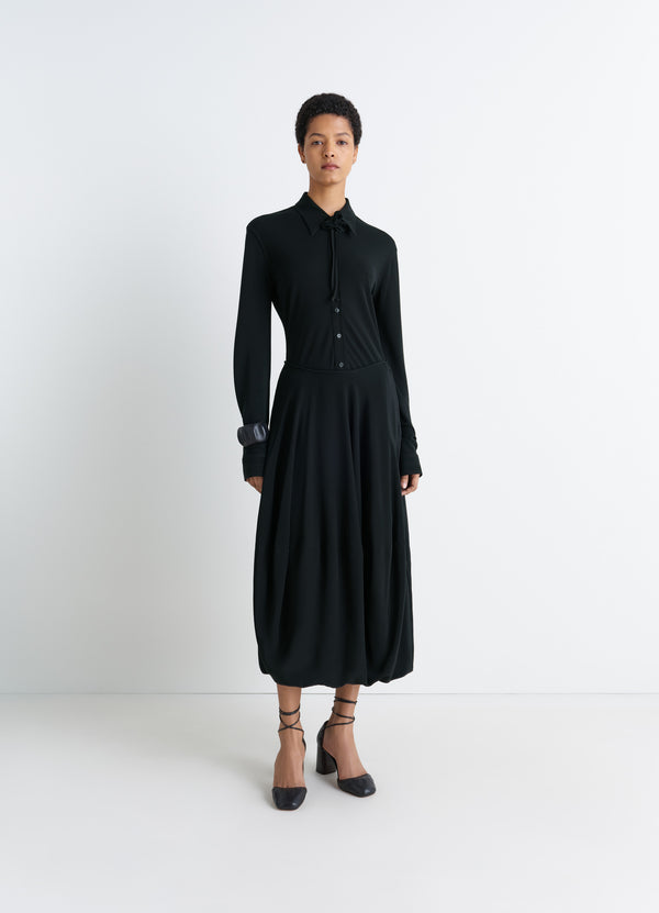 Black Balloon Skirt