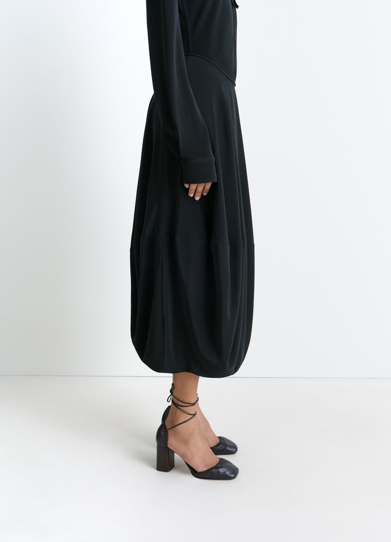 Black Balloon Skirt
