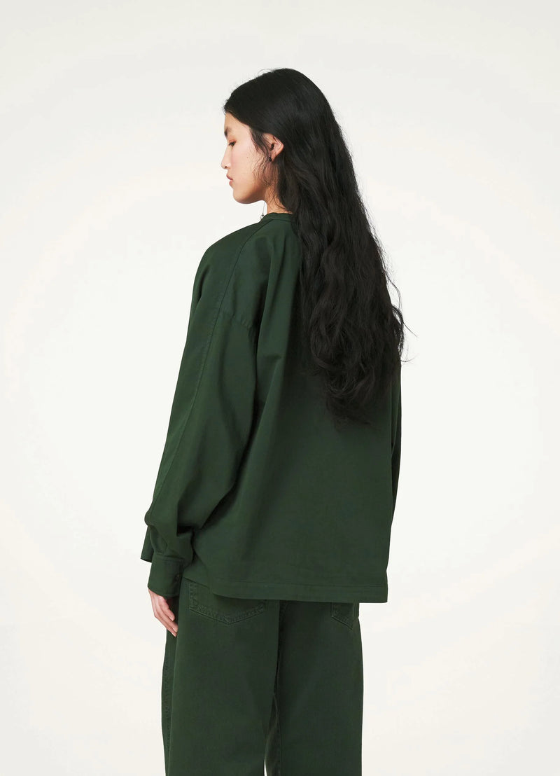 Hunter Green Twisted Top