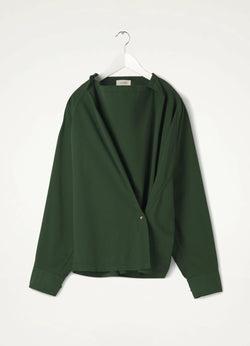 Hunter Green Twisted Top