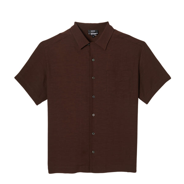 Brown Roy Short Sleeve Shirt