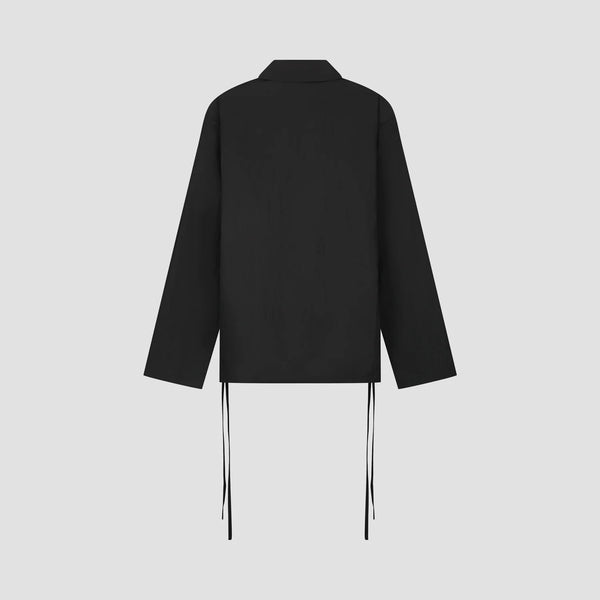 Black Slim Tie Shirt