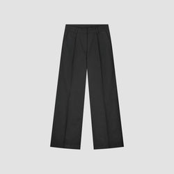 Black Tailored Wide Leg Pants