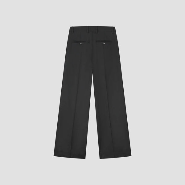 Black Tailored Wide Leg Pants