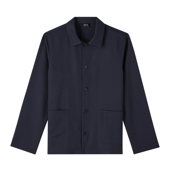 Navy Wool Kerlouan Jacket