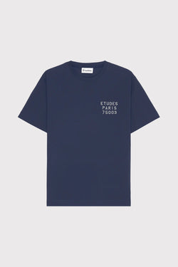 Navy Wonder Small Stencil Tshirt