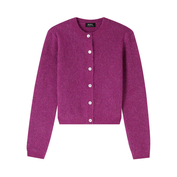 Fuchsia Millie Cardigan