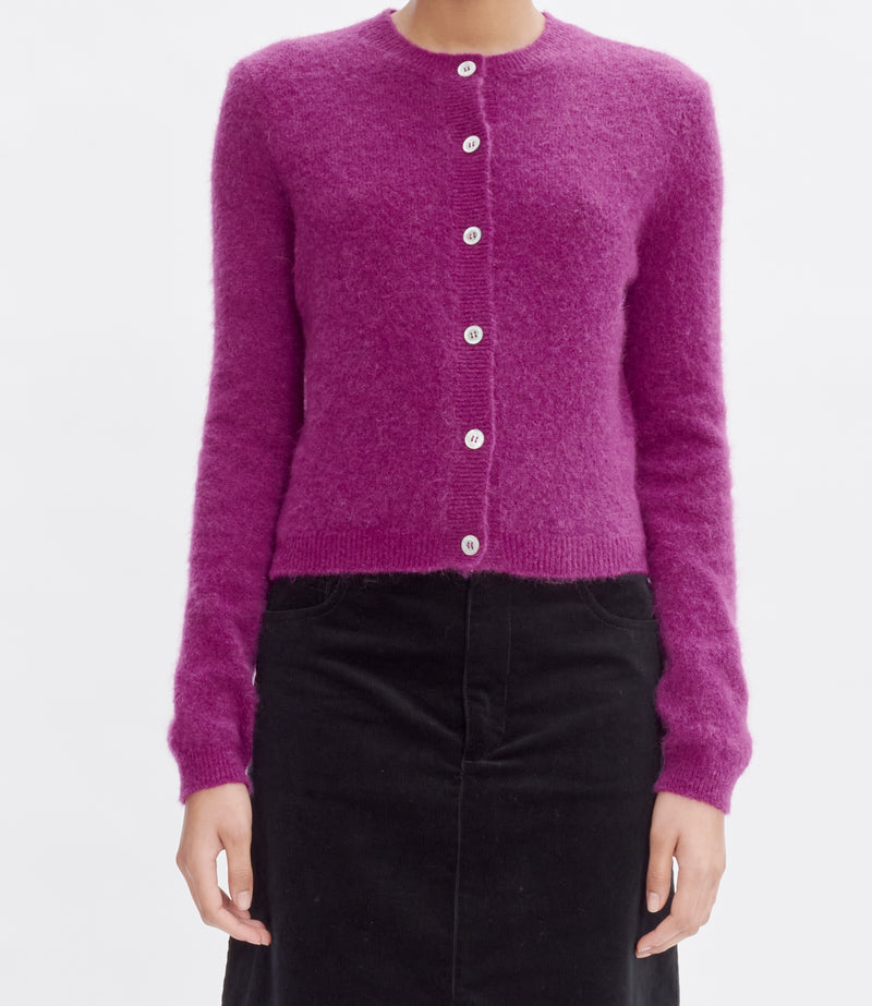 Fuchsia Millie Cardigan