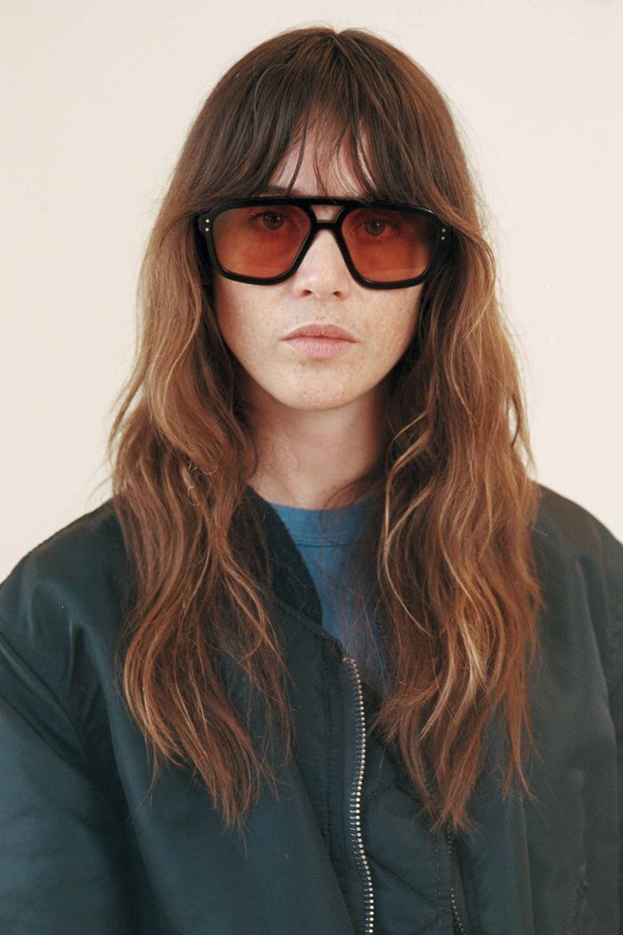 Jet Black- Orange Solid Lens