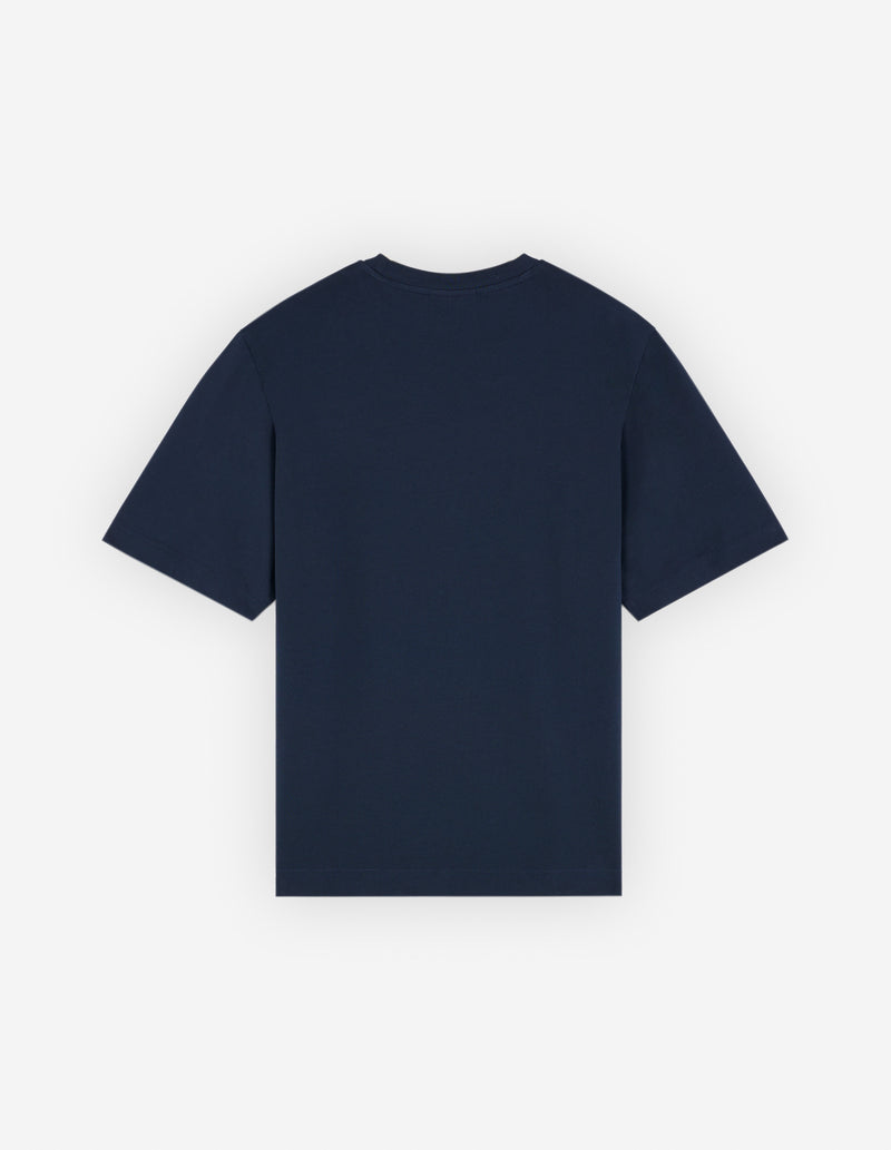 M Deep Navy Bold Fox Head Oversize Tshirt