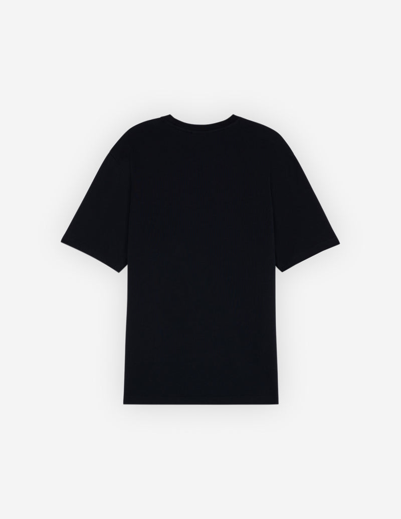 M Black Chillax Fox Tshirt