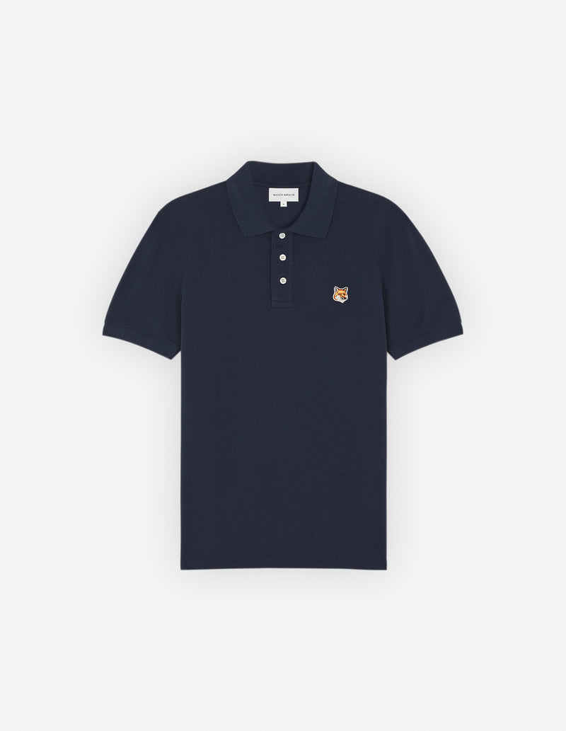 M Ink Blue Fox Head Polo