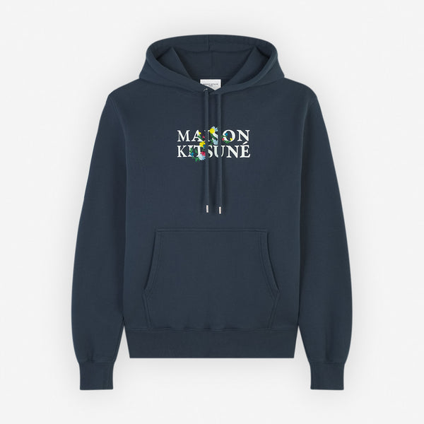 【Maison Kitsune】FLOWERS COMFORT HOODIE◆LM00708KM0307 lm00708km0307-