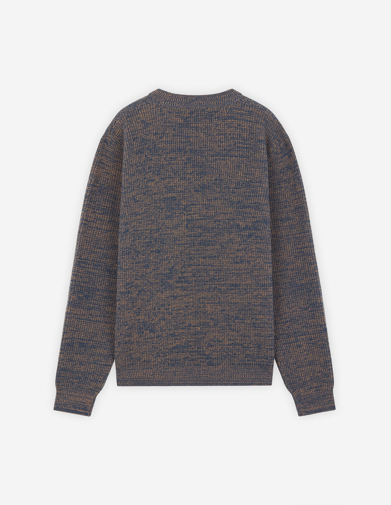 Birch/Lake Blue MK Handwriting Comfort Jumper