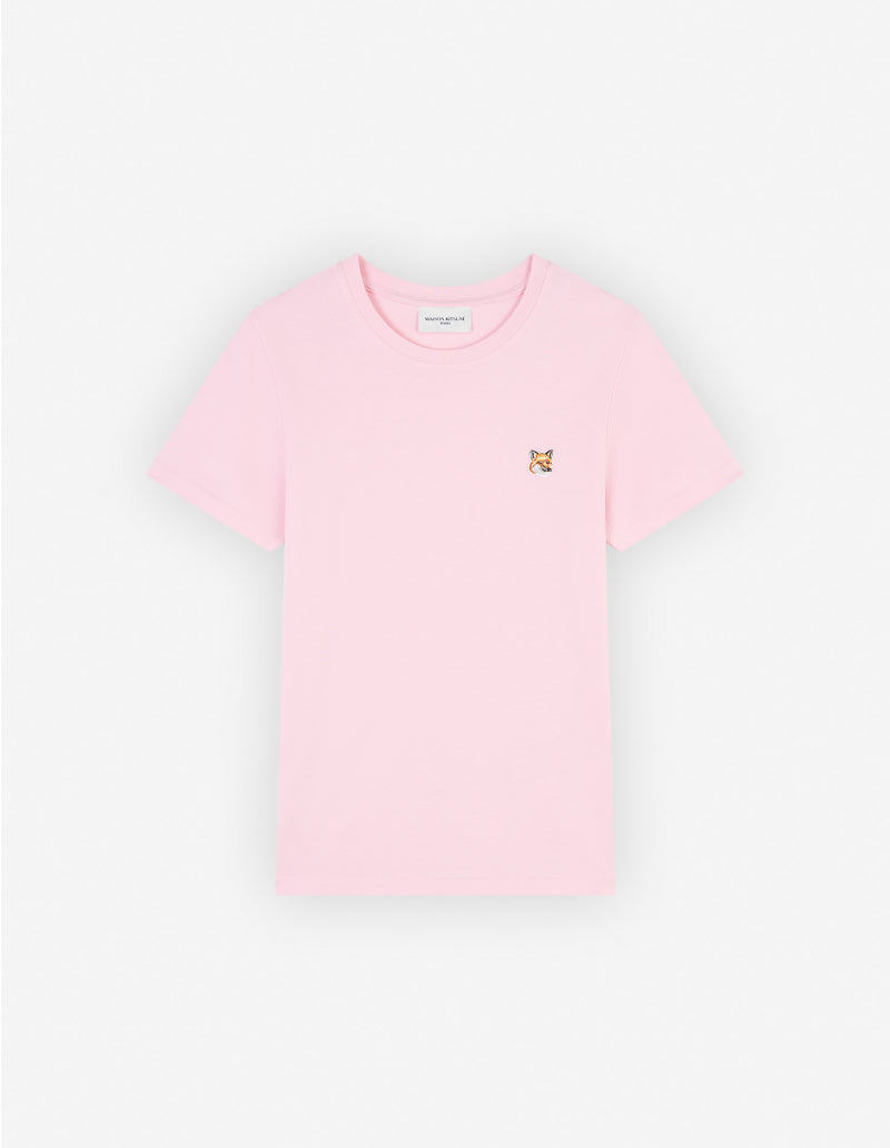 W Pale Pink Fox Head Tshirt