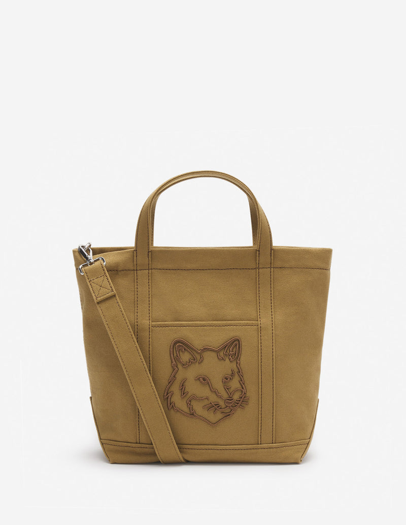 Chesnut Fox Head Small Tote