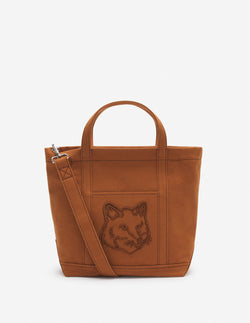 Fawn Brown Fox Head Small Tote