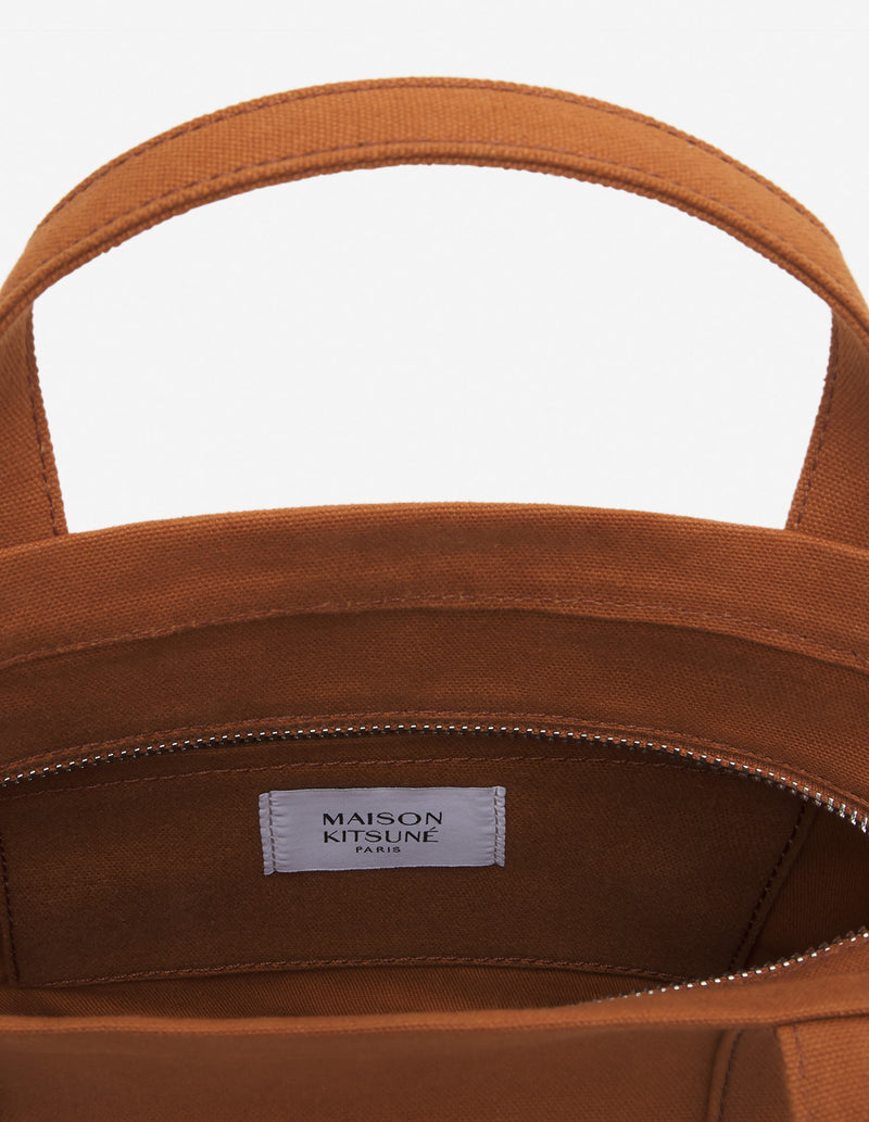 Fawn Brown Fox Head Small Tote