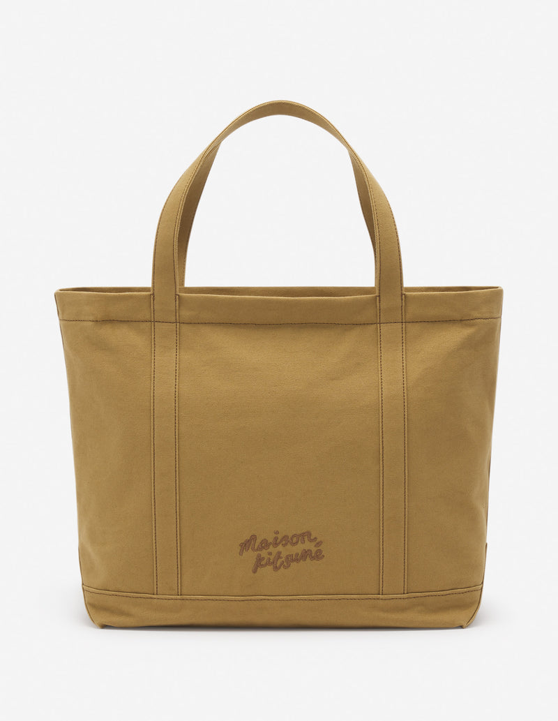 Chesnut Fox Head Large Tote