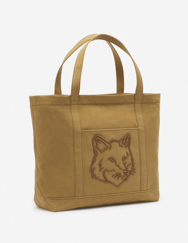 Chesnut Fox Head Large Tote