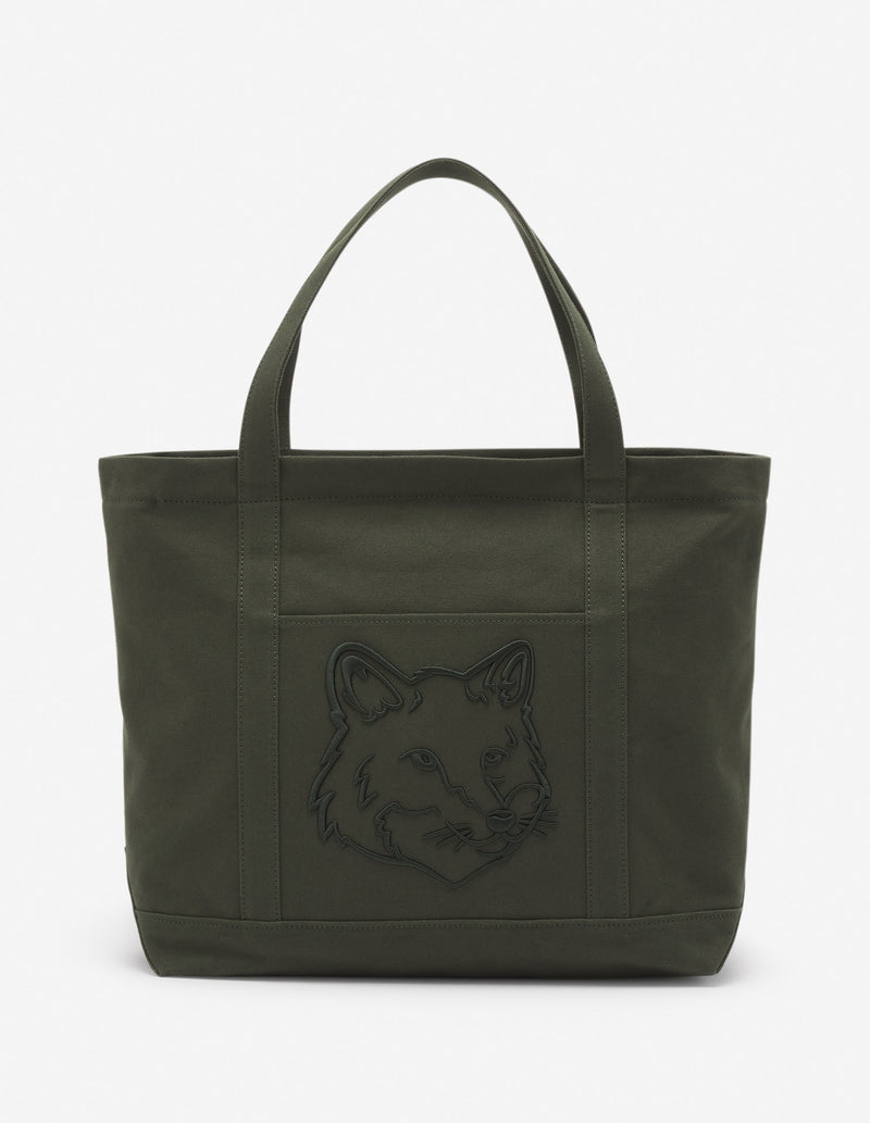 Ranger Green Fox Head Large Tote