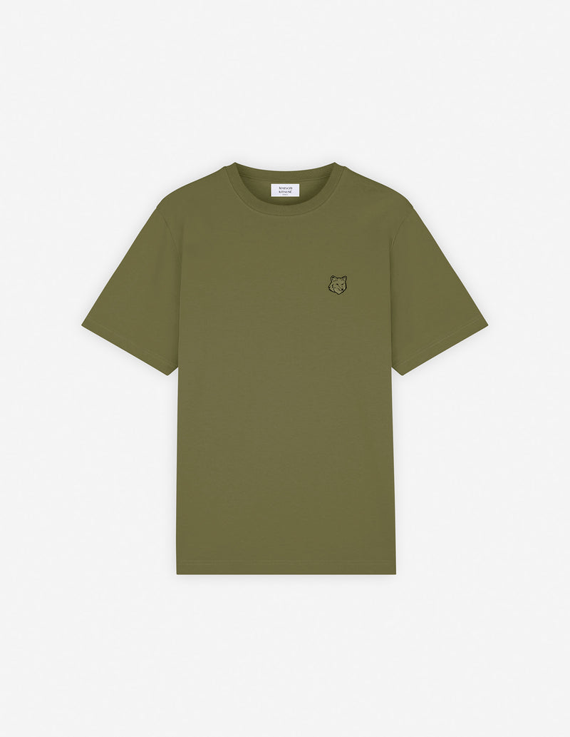 M Military Green Bold Fox Head Comfort Tshirt