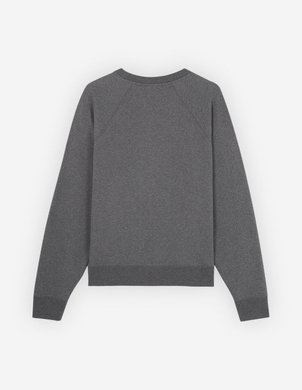 M Dark Grey Bold Fox Head Oversize Sweatshirt