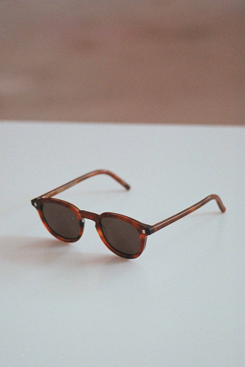 Nelson Amber - Grey Solid Lens