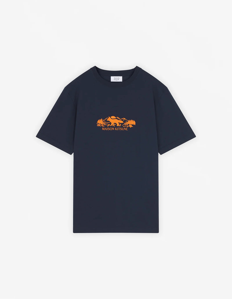 M Navy Outdoor Profile Fox Comfort Tshirt