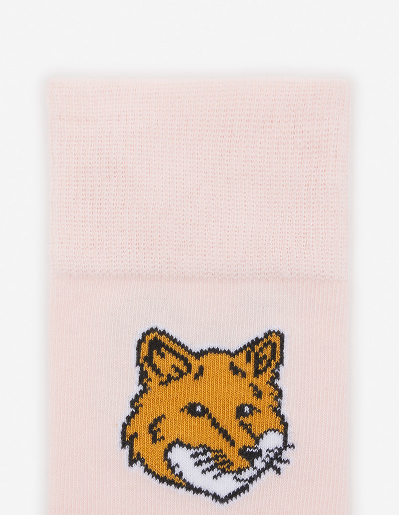 Pasture Rose Fox Head Socks