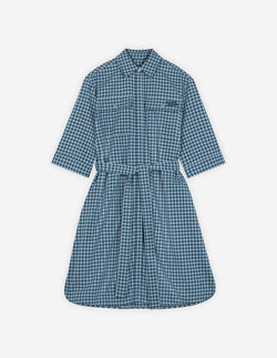 Lake Blue/Placid Double Pocket Dress