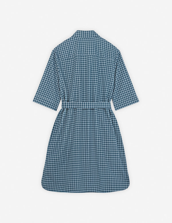 Lake Blue/Placid Double Pocket Dress