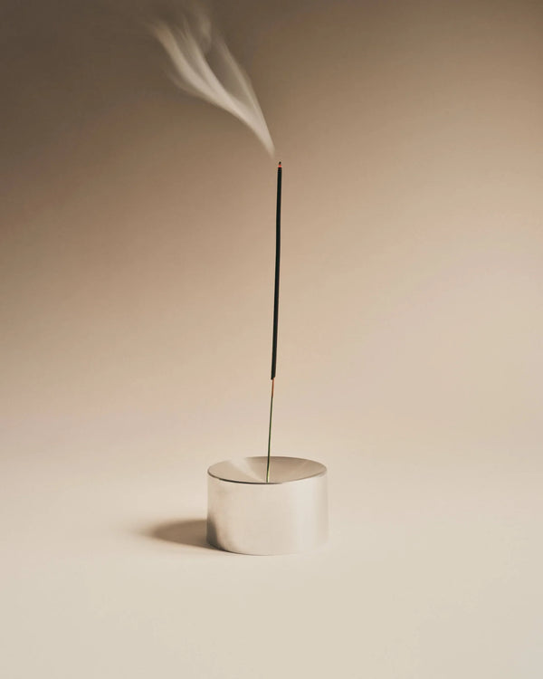Metallic Ashtray Incense Holder
