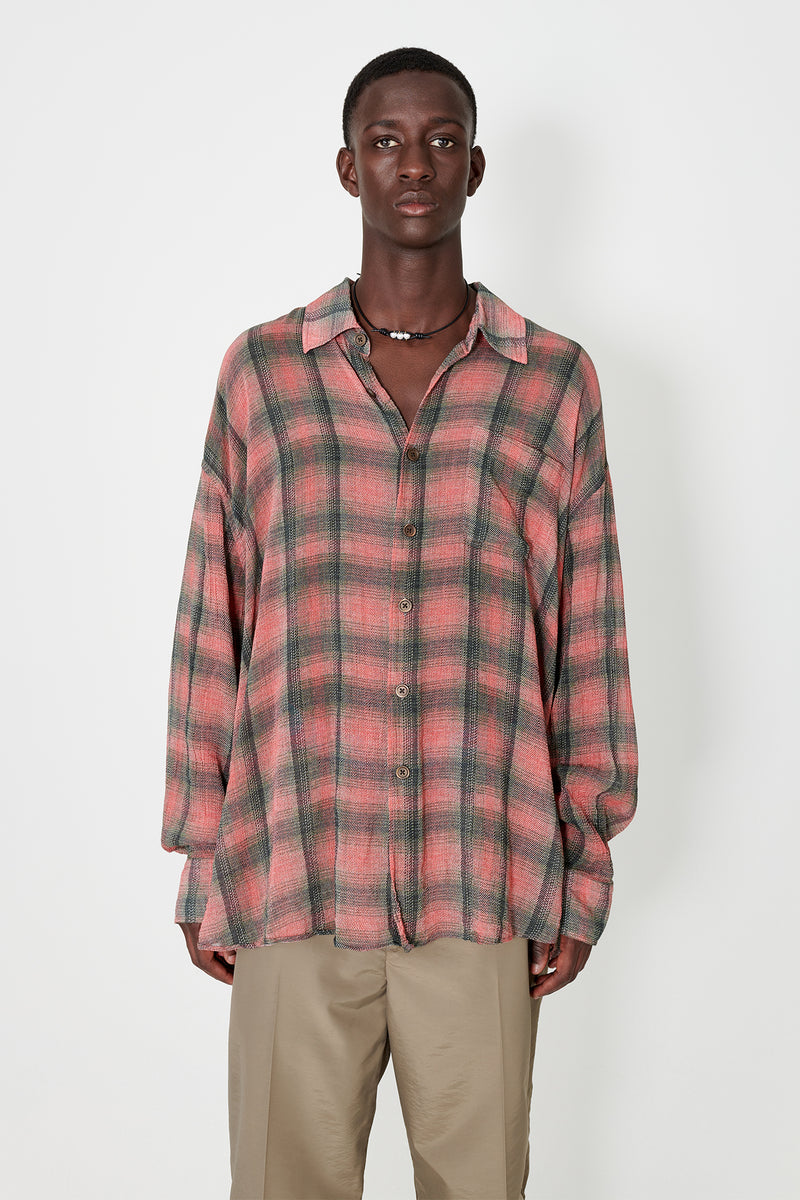 Big Lumbercheck Borrowed Shirt – MANIFESTO