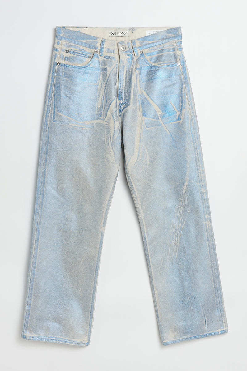 Blue Foil Third Cut Denim – MANIFESTO