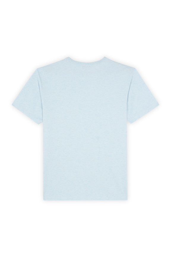 M Grey Fox Head Blue Haze Tshirt