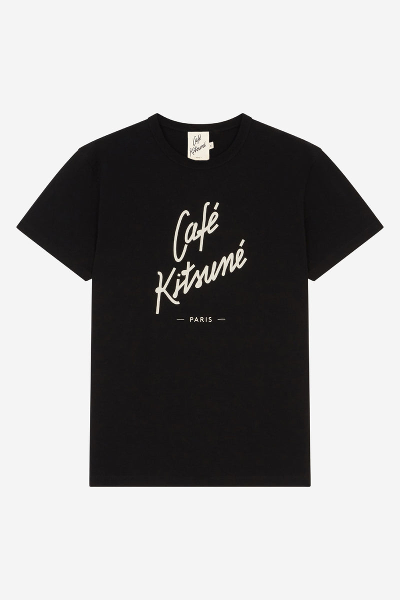 Black Cafe Kitsune Tshirt
