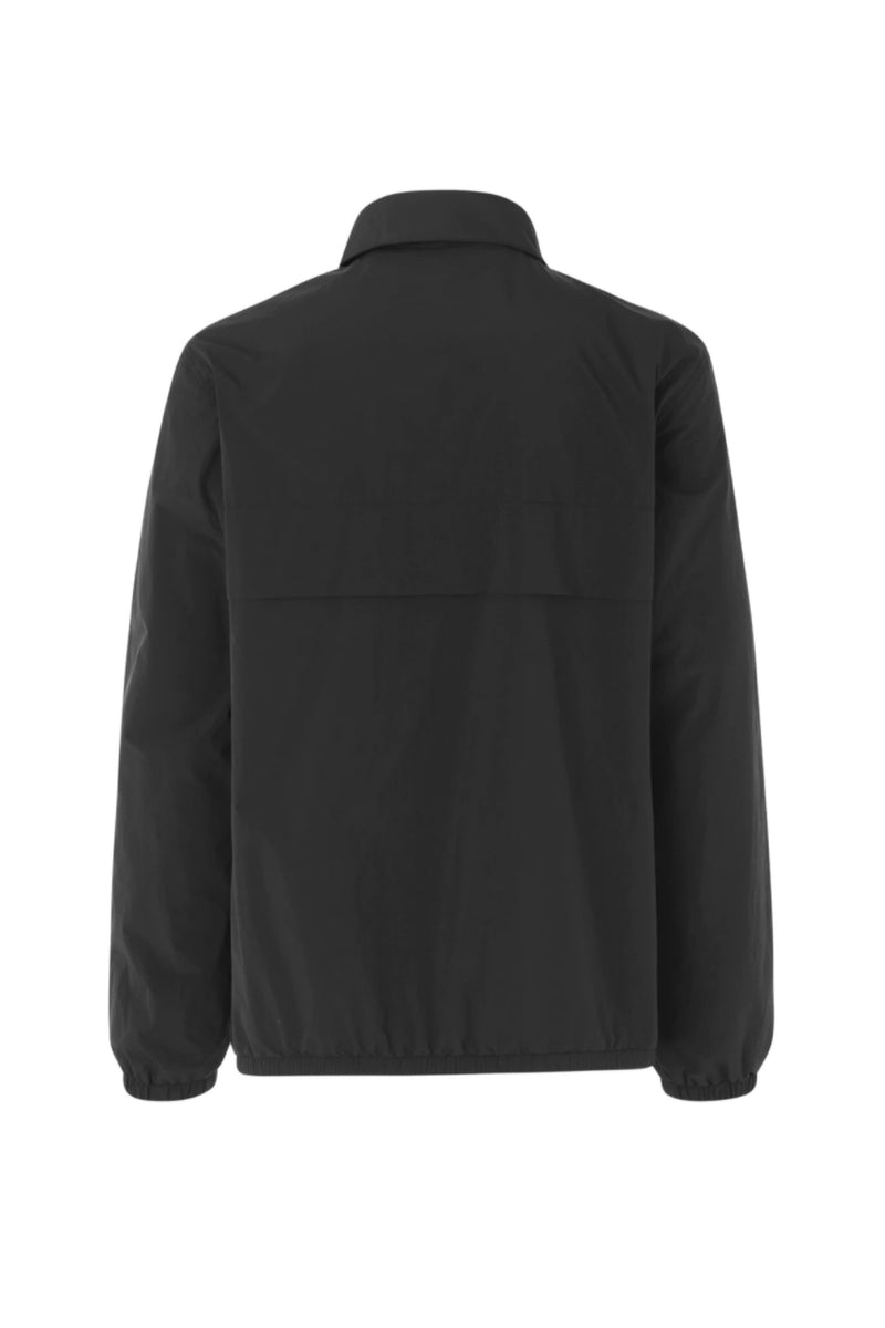 Champion Reverse Weave Nylon Coaches Jacket (Navy) - Consortium.
