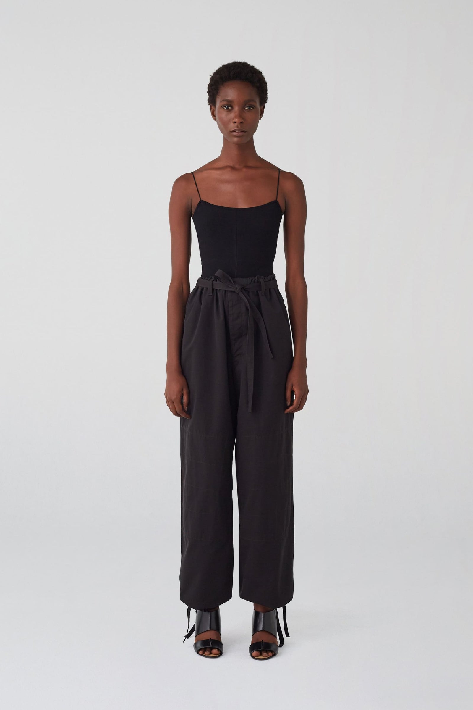 Black Drawstring Judo Pants – MANIFESTO