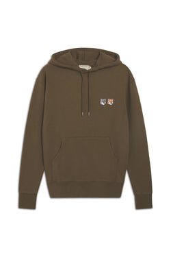 Khaki Double Foxhead Hoodie Pullover