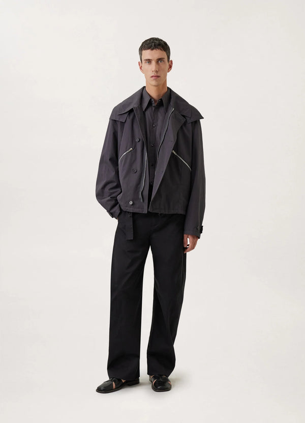 Zinc Boxy Military Blouson