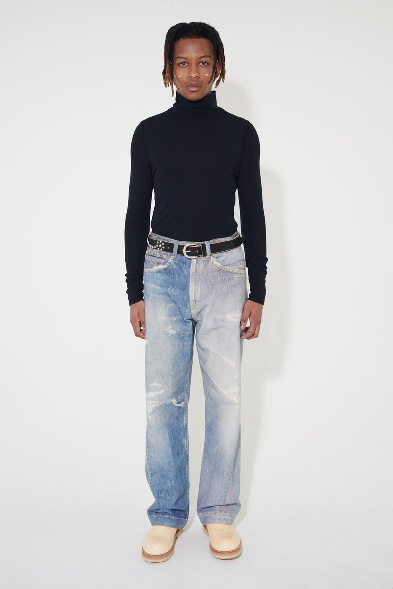 Fw22 Digital Denim Print Third Cut Denim – MANIFESTO