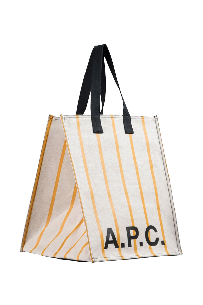 A.P.C. White Large Totebag Tote bag APC