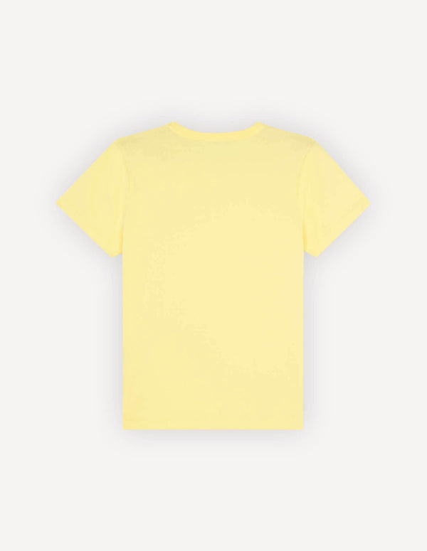 W Fox Head Soft Yellow Tshirt
