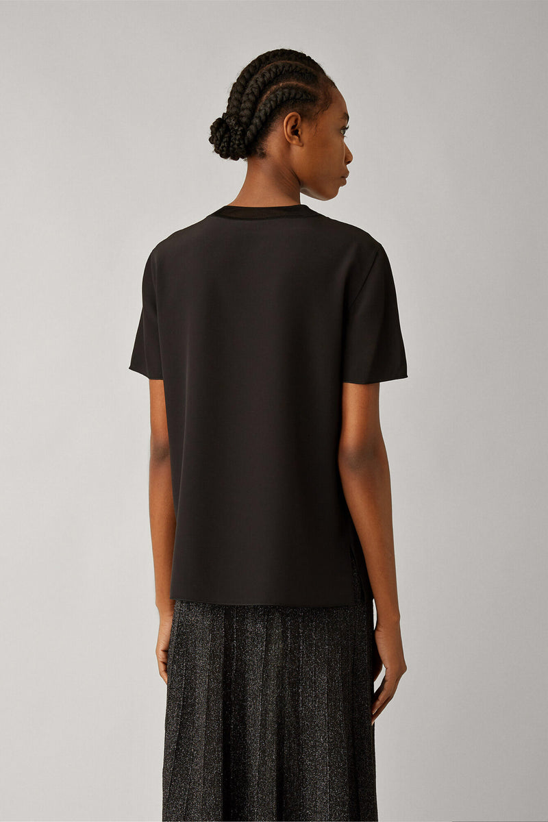 Black Rubin Crepe Top
