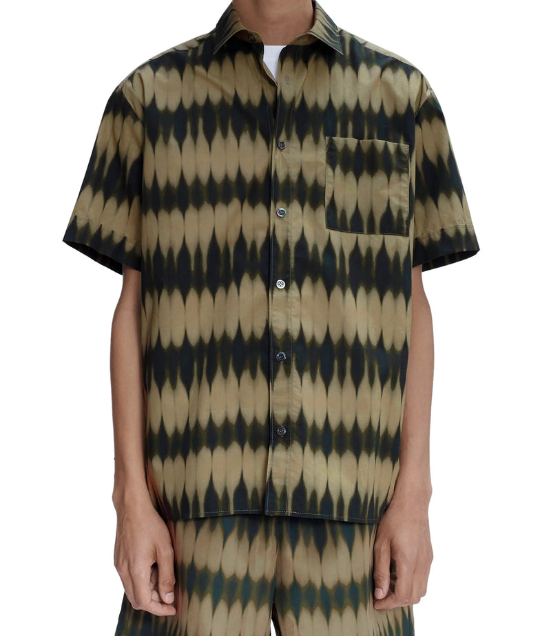 Khaki Tie-dyed Ross SS Shirt