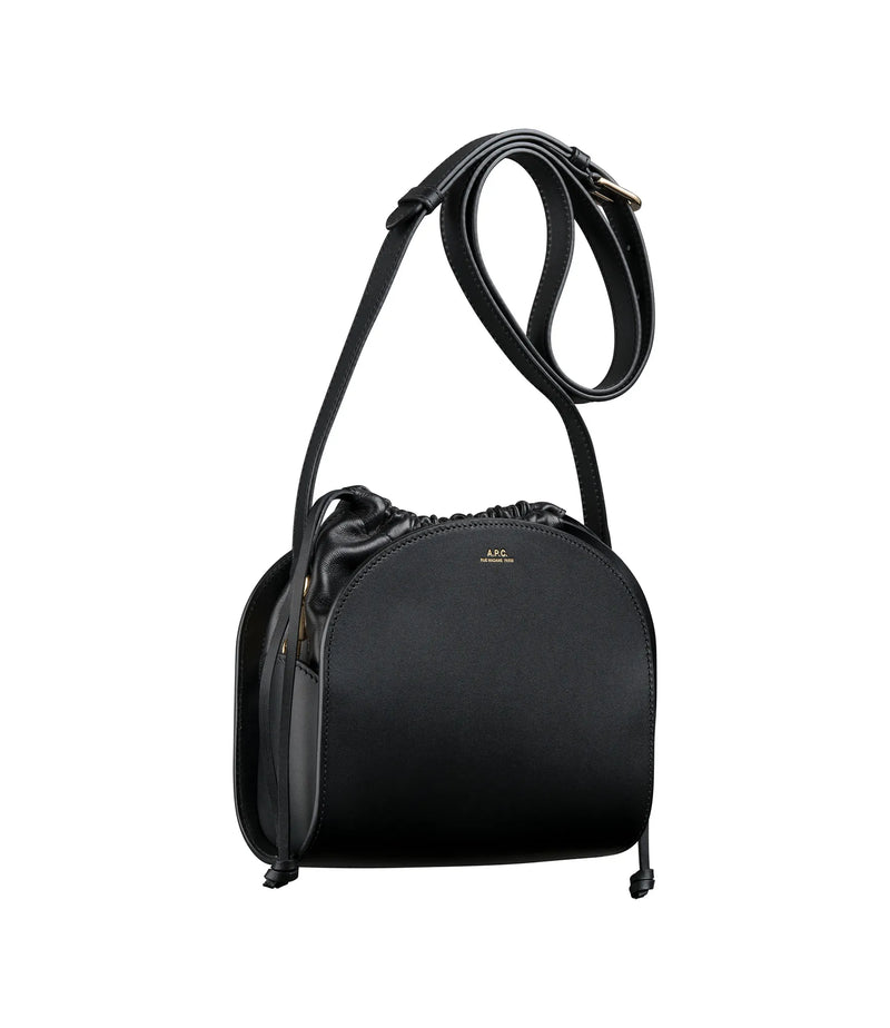 Buy Demi-Lune Lzz Bag Black Bags from A.P.C. - Black (Noir) - Buy Online