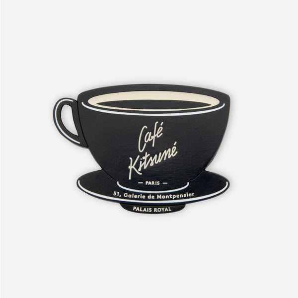 Black Cafe Kitsune Cup Magnet – MANIFESTO